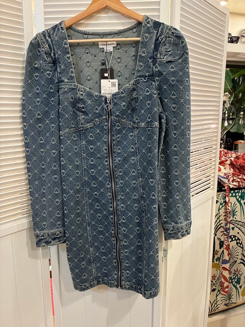 Urban Revivo Denim Dress Size L